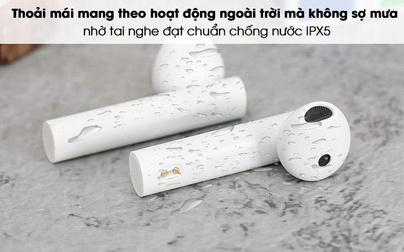 Tai nghe chống nước càng tốt càng ít bị hư hại trong điều kiện xấu